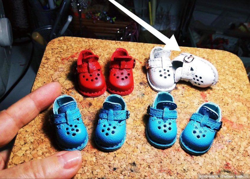 Авторская кукольная обувь из натуральной итальянской кожи (фото 9)