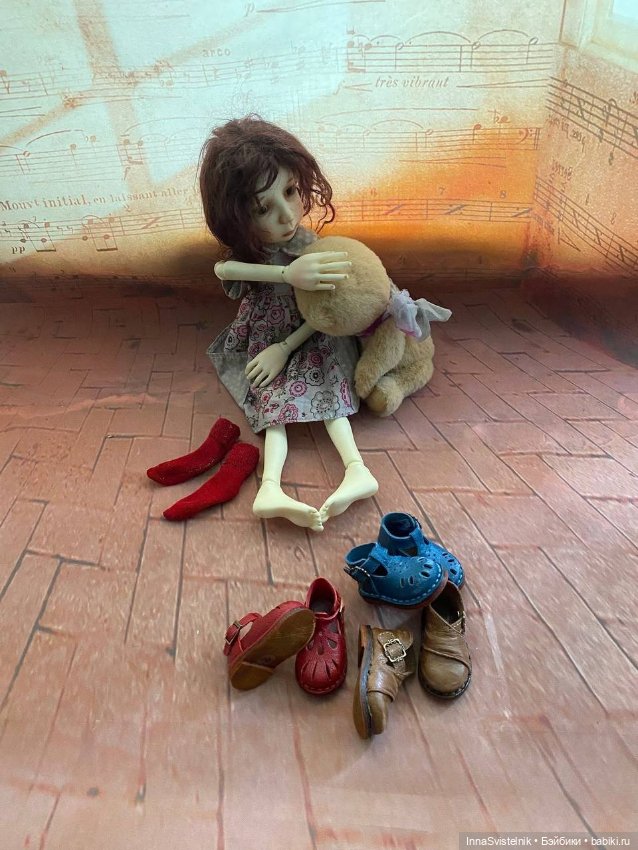 Авторская кукольная обувь из натуральной итальянской кожи