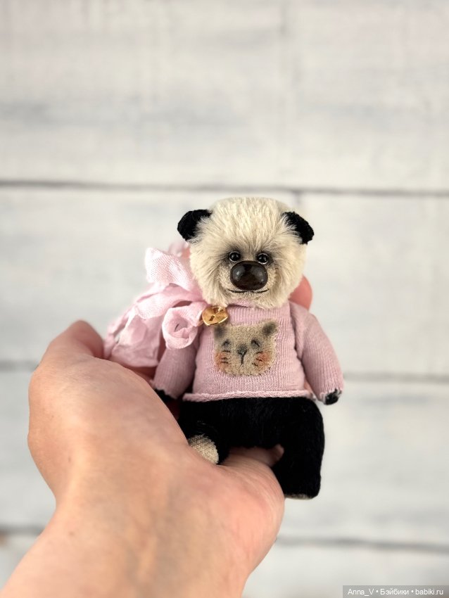 Тедди мишка Тима — Авторские мишки Тедди и друзья: фото (фото 3)