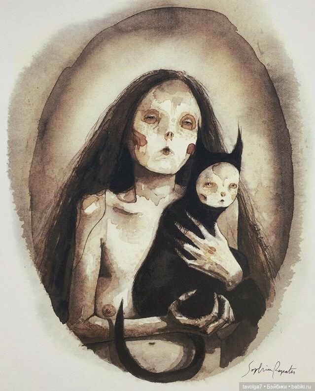 Хэллоуин от профи - графика и куклы (фото 8)