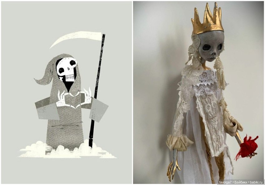 Хэллоуин от профи - графика и куклы