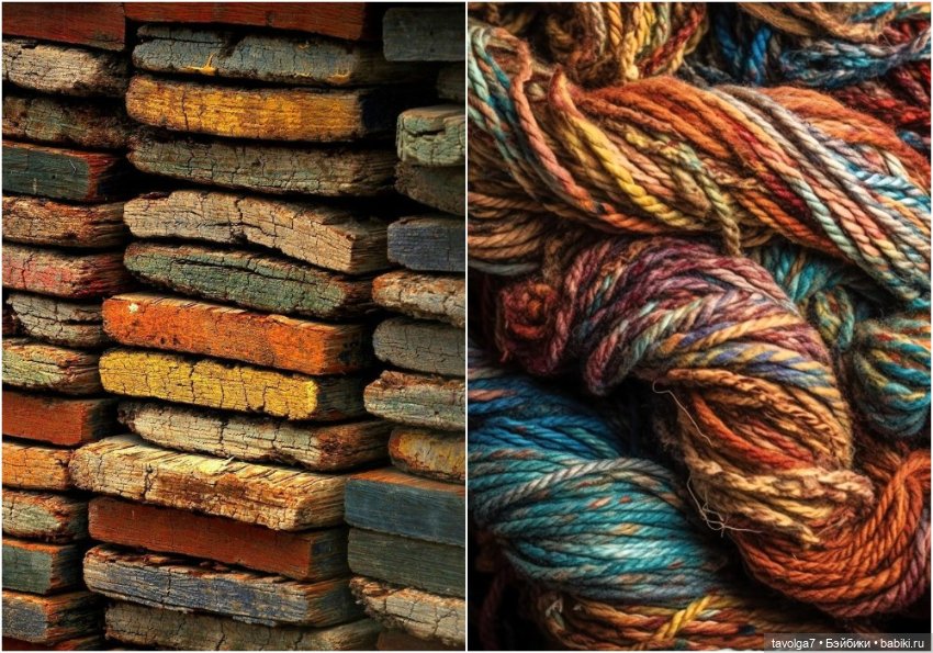 Октябрь - цвет — Сочетание цветов: палитры для одежды и интерьера (фото 5)