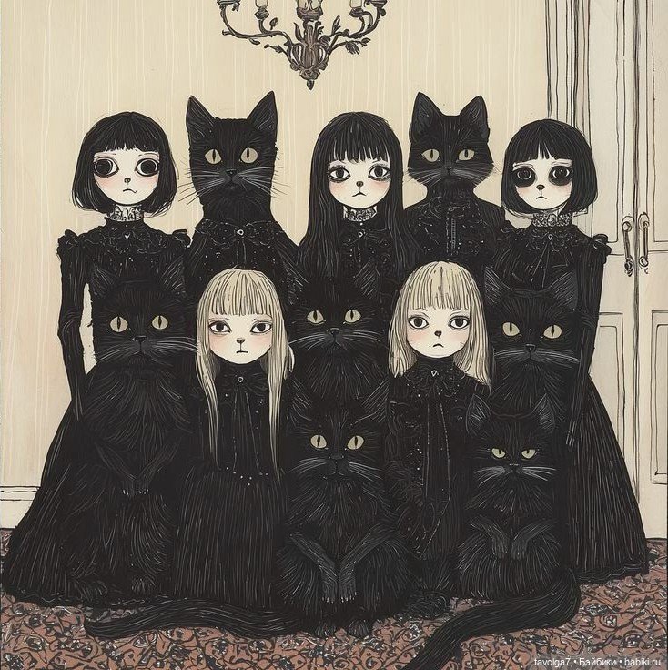 Хэллоуин от профи - графика и куклы (фото 4)