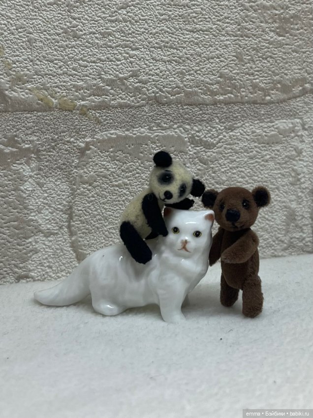 Мишки и микромишки — Авторские мишки Тедди и друзья: фото (фото 7)