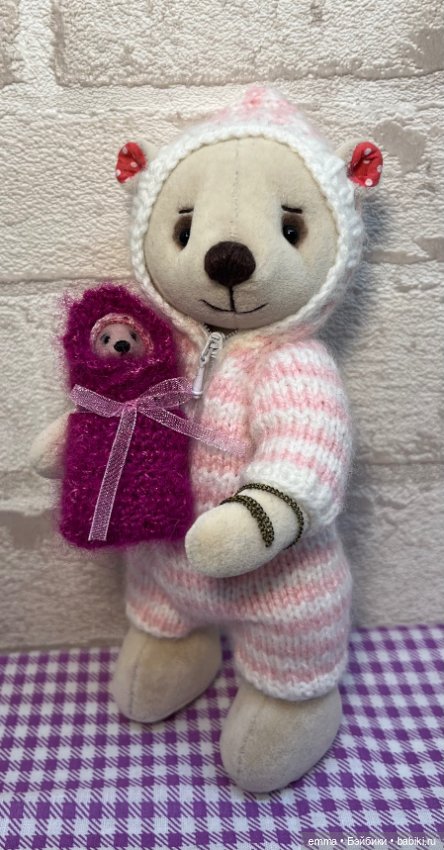 Мишки и микромишки — Авторские мишки Тедди и друзья: фото (фото 10)