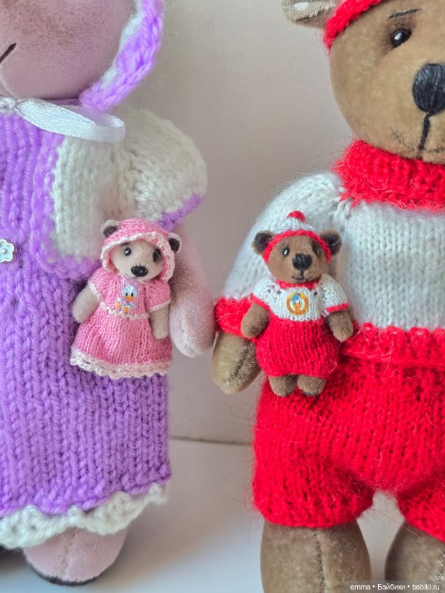 Мишки и микромишки — Авторские мишки Тедди и друзья: фото (фото 2)