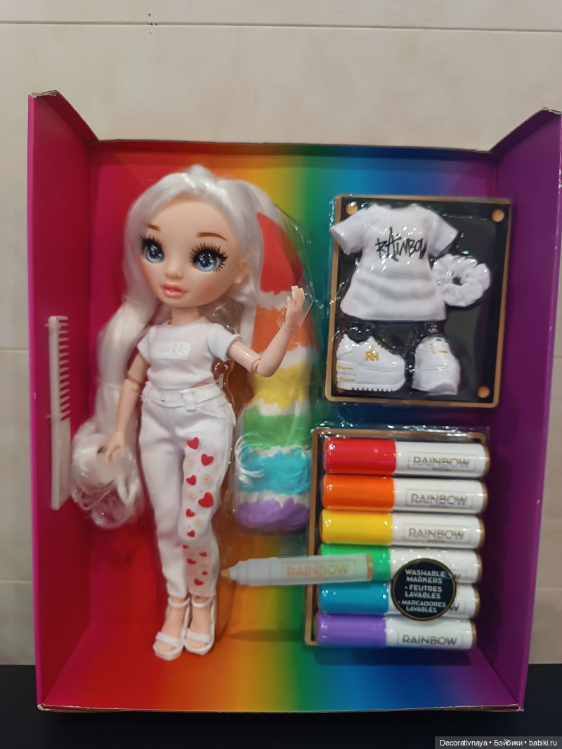 Rainbow high color and create - знакомство (фото 4)