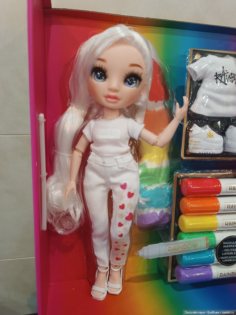 Rainbow high color and create - знакомство (фото 5)