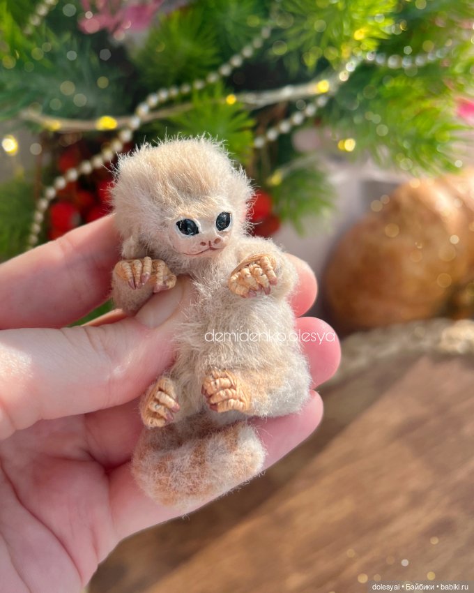 Миниатюрная обезьянка мармозетка (фото 3)