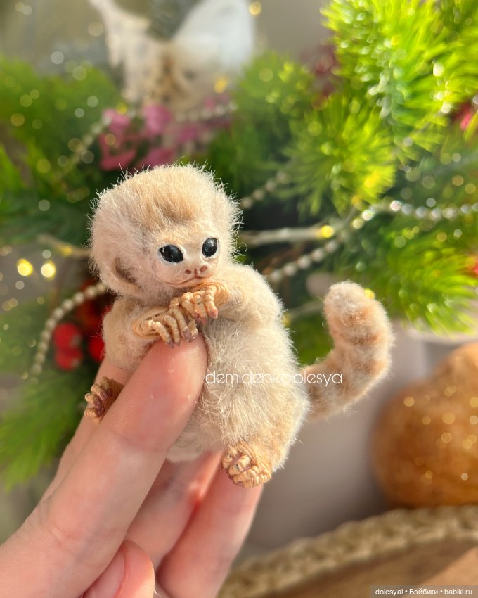 Миниатюрная обезьянка мармозетка (фото 4)
