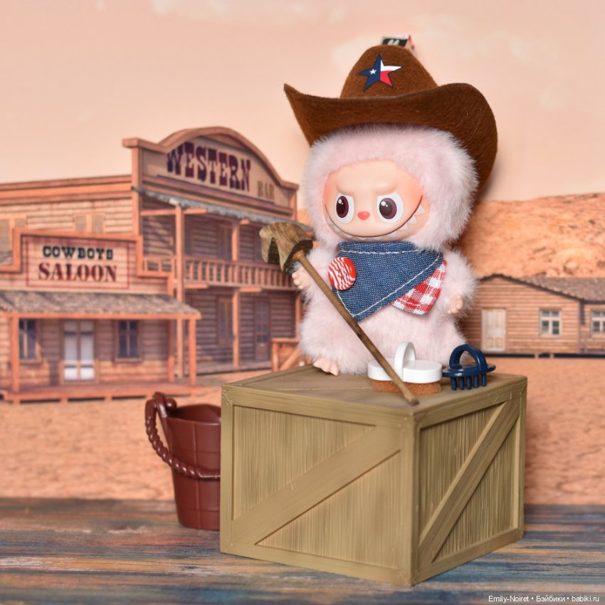 Ковбой G — Игрушки Labubu (Лабубу) и The Monsters: Pop Mart (фото 6)