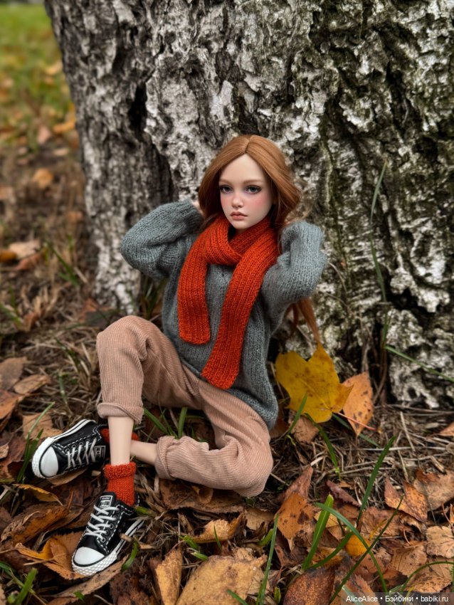 Моя Зая и осень — Куклы Natalia Loseva (Наталья Лосева): авторские BJD (БЖД) (фото 2)