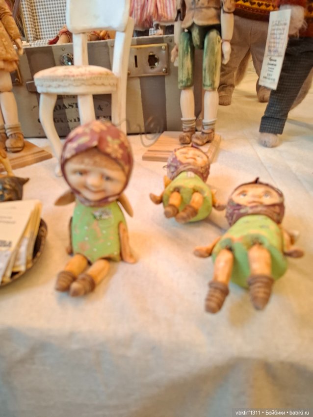 Мишка с куклою — Выставки кукол и мишек Тедди: фоторепортажи