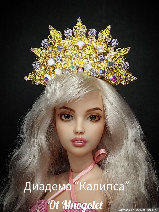 Диадемы и тиары для ювелирного парика "Голливуд" (фото 6)