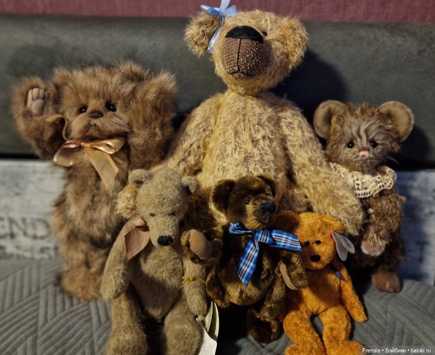 Мишки-плюшки и крысенок: Russ Berrie, Charlie Bears, Sunkid, TY