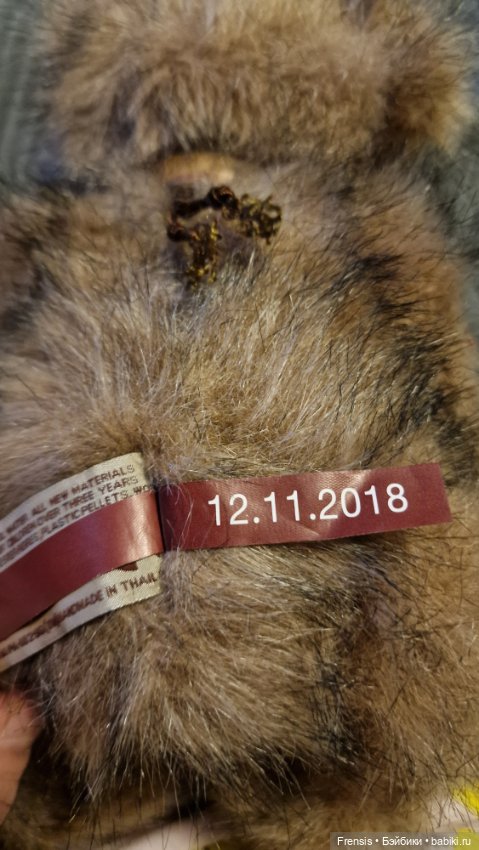 Мишки-плюшки и крысенок: Russ Berrie, Charlie Bears, Sunkid, TY (фото 10)