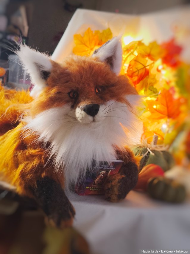 Лисьими тропами — Валяные игрушки из шерсти: сухое валяние (фото 9)