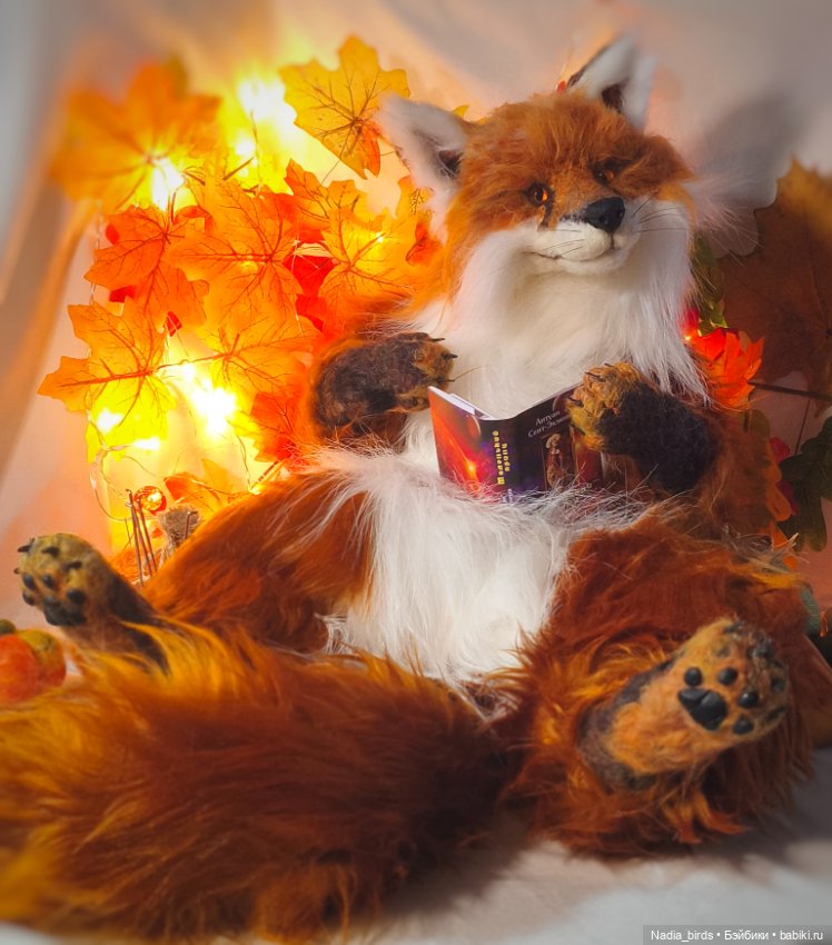 Лисьими тропами — Валяные игрушки из шерсти: сухое валяние (фото 2)