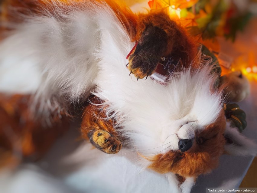 Лисьими тропами — Валяные игрушки из шерсти: сухое валяние (фото 4)