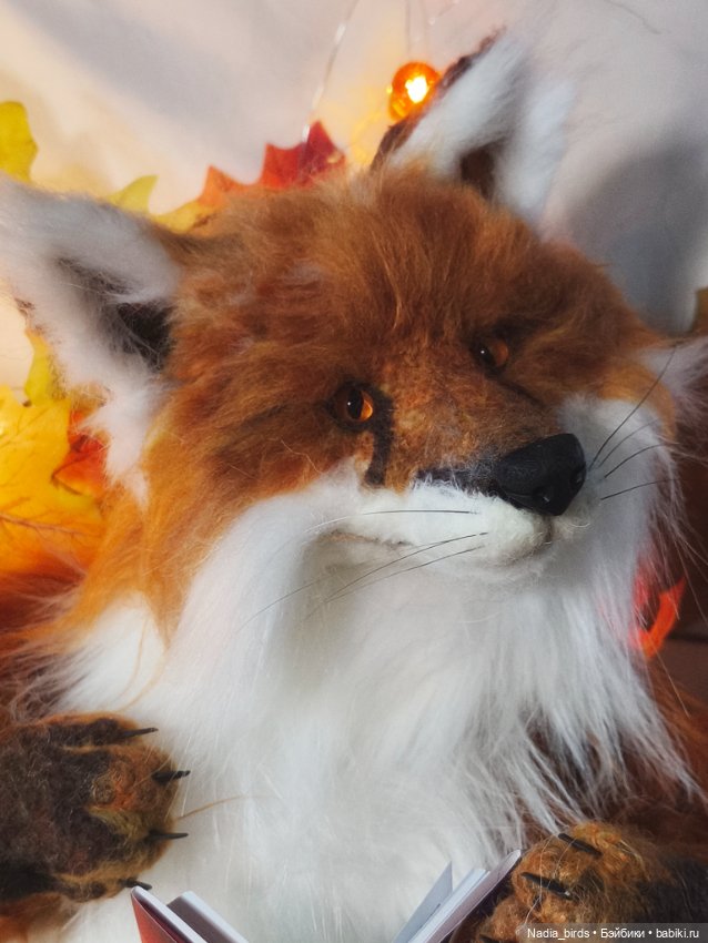 Лисьими тропами — Валяные игрушки из шерсти: сухое валяние (фото 3)