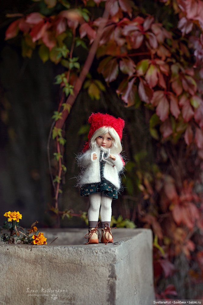 Снежинка. Куколка Елены Шкаровой (фото 3)