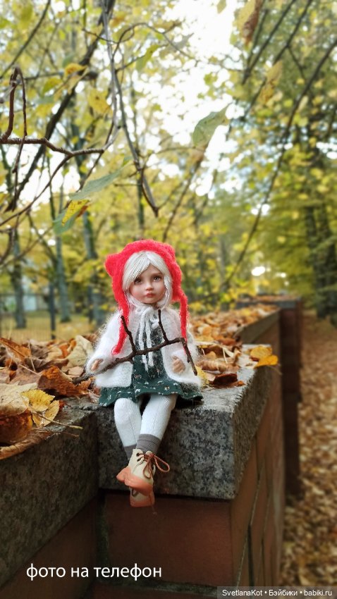 Снежинка. Куколка Елены Шкаровой