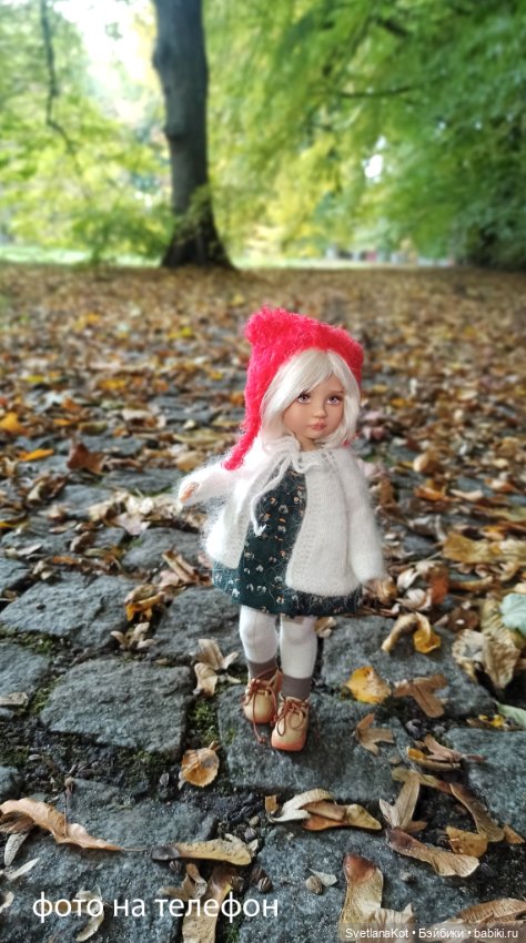 Снежинка. Куколка Елены Шкаровой