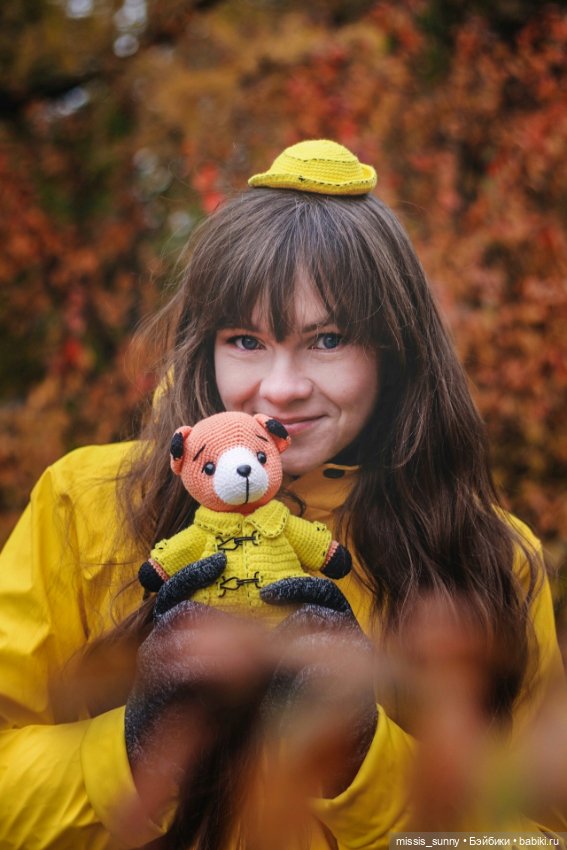 Осенняя прогулка — Вязаные игрушки и амигуруми: крючком (фото 3)