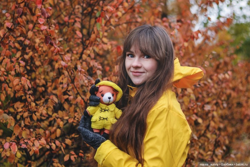 Осенняя прогулка — Вязаные игрушки и амигуруми: крючком