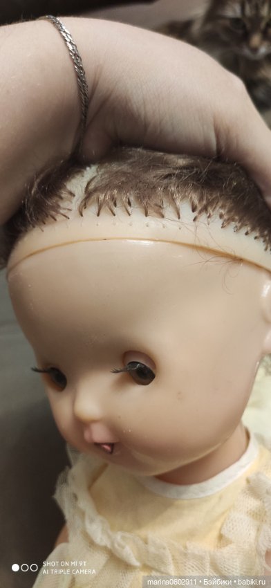 Кукла "Непослушная Алёнка" СССР (фото 6)