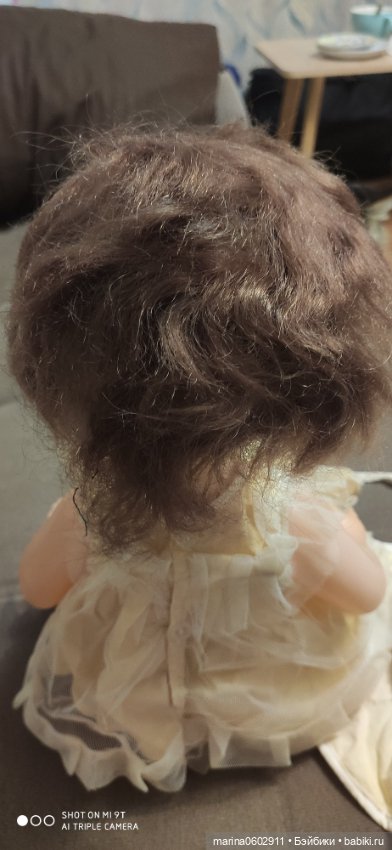 Кукла "Непослушная Алёнка" СССР (фото 8)