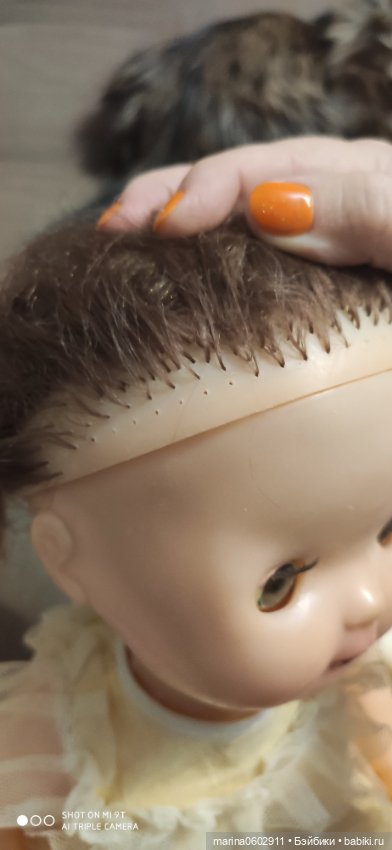 Кукла "Непослушная Алёнка" СССР (фото 7)