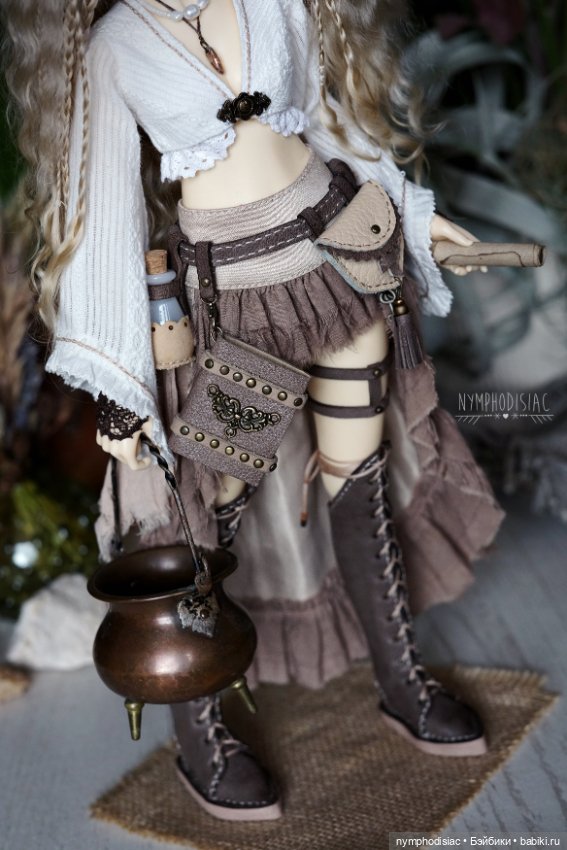 Пиратка-зельеварка))) — Одежда и обувь для кукол своими руками: фото (фото 3)