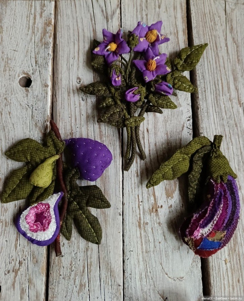 Ягодки и фрукты от Виктории Гайдай