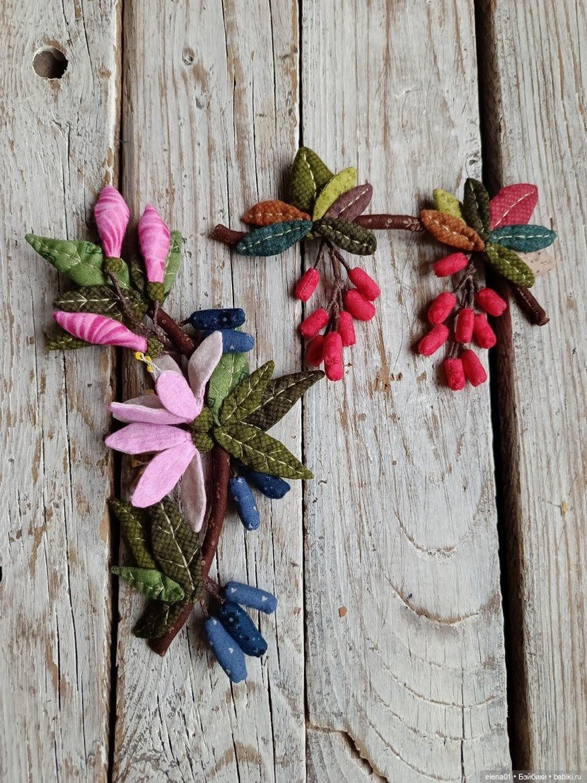 Ягодки и фрукты от Виктории Гайдай