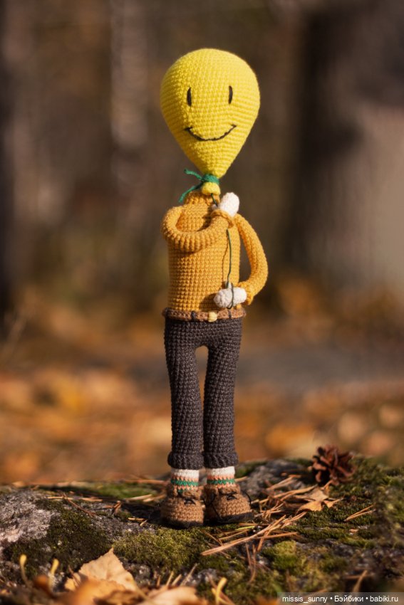 Персонаж к Хэллоуину — Вязаные игрушки и амигуруми: крючком (фото 3)