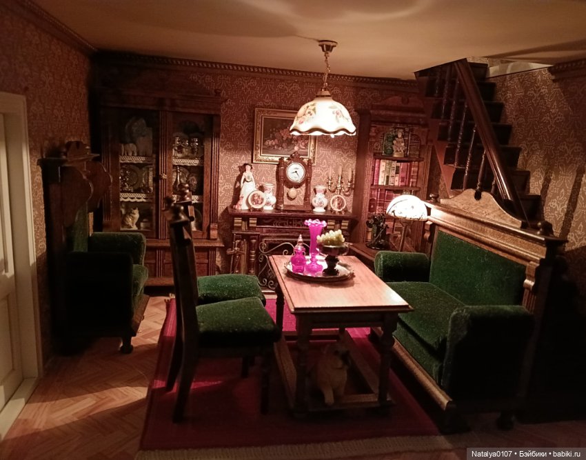 ‎Кукольный дом как коллекция миниатюры. Dora Kuhn. Часть 4-я