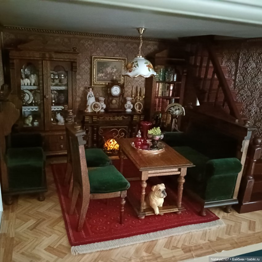 ‎Кукольный дом как коллекция миниатюры. Dora Kuhn. Часть 4-я