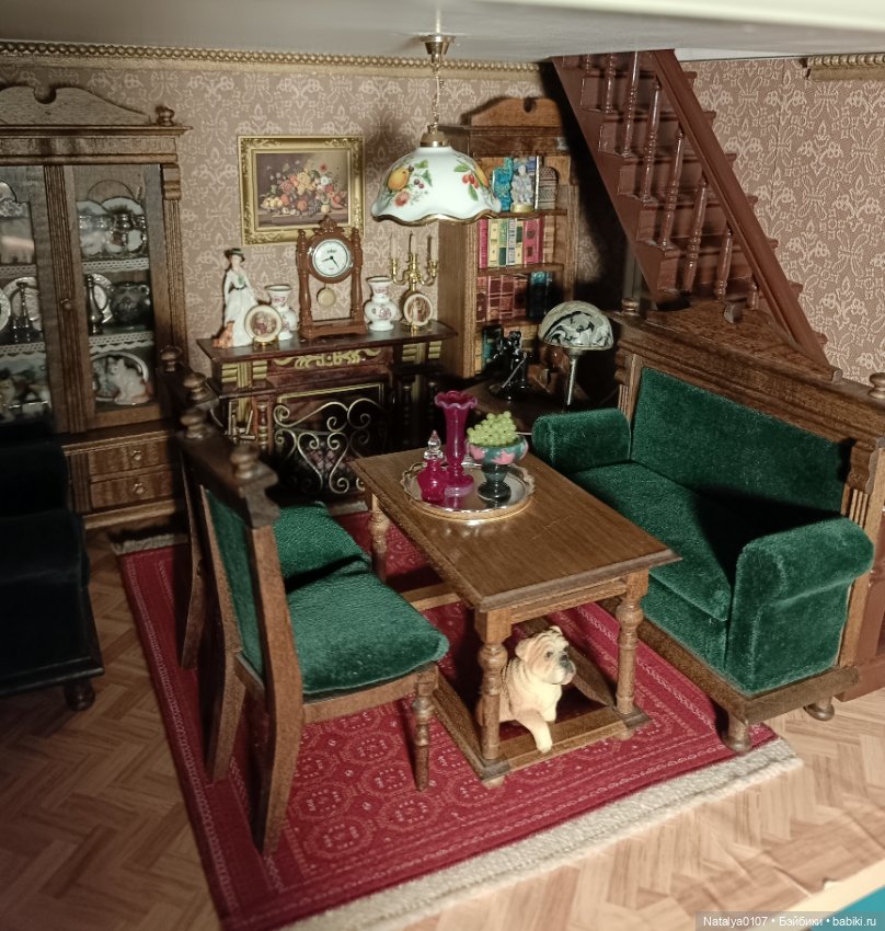 ‎Кукольный дом как коллекция миниатюры. Dora Kuhn. Часть 4-я