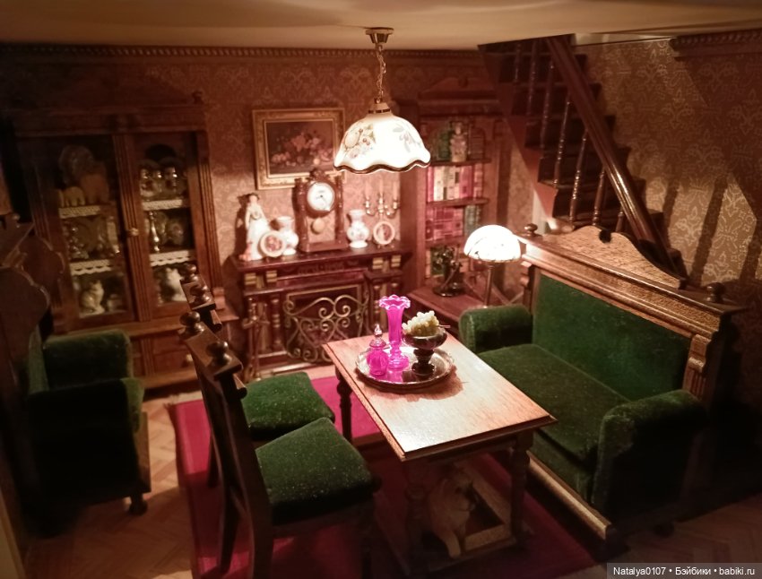 ‎Кукольный дом как коллекция миниатюры. Dora Kuhn. Часть 4-я