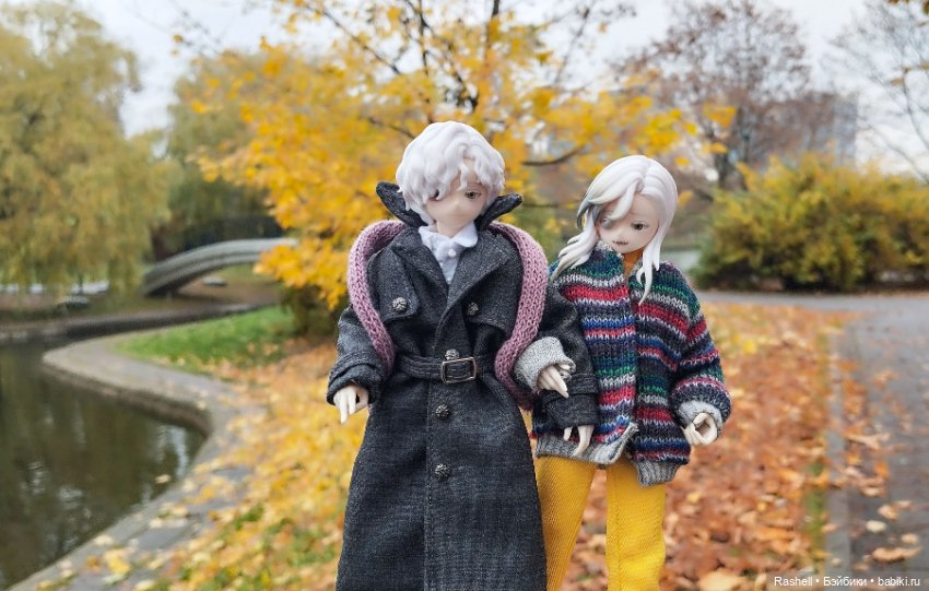 Осенний выгул песиков — Куклы Simontoys и Come4Free (Blind Box): Teennar