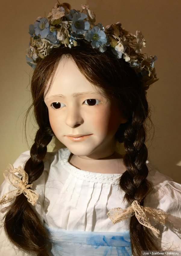 Прекрасная Fabienne в фарфоре от Ruth Treffeisen (фото 6)