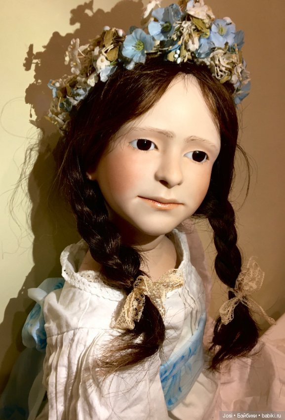 Прекрасная Fabienne в фарфоре от Ruth Treffeisen (фото 8)