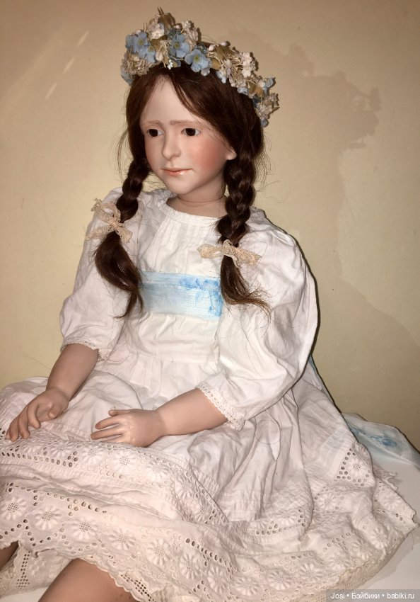 Прекрасная Fabienne в фарфоре от Ruth Treffeisen (фото 5)