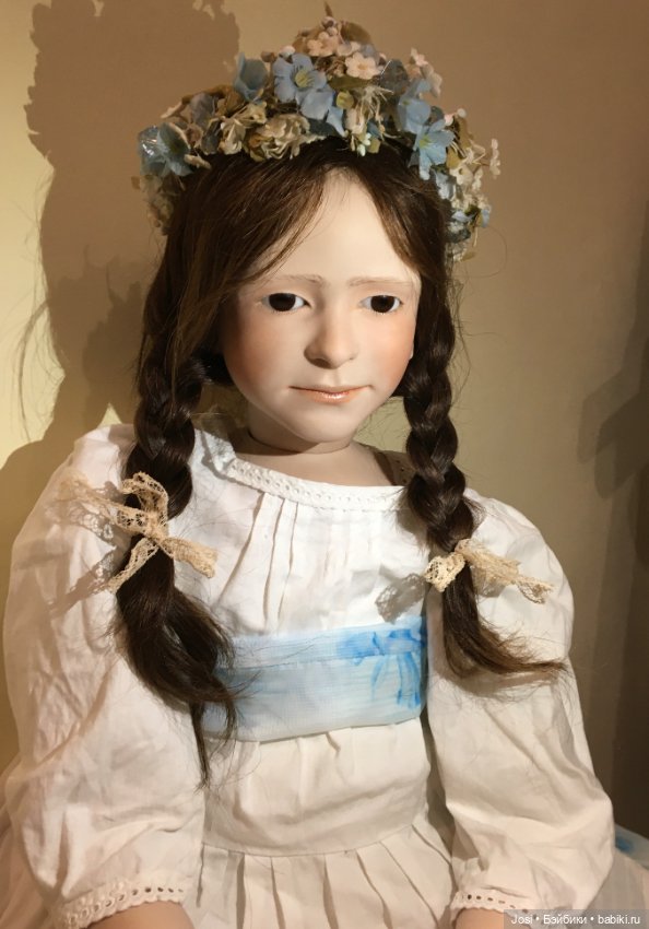 Прекрасная Fabienne в фарфоре от Ruth Treffeisen (фото 7)