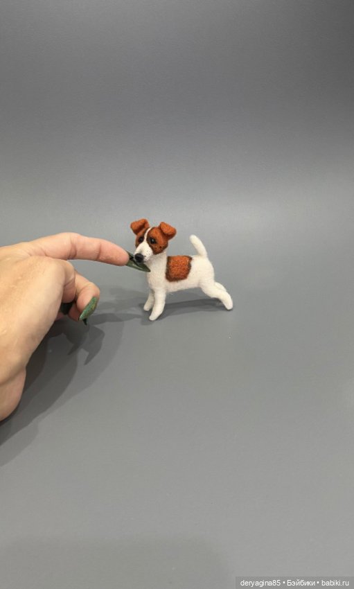 Валяные игрушки из шерсти: сухое валяние (фото 6)