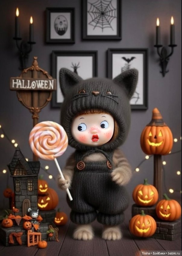 Doremi готовится к Halloween