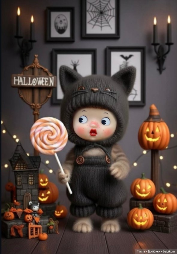 Doremi готовится к Halloween