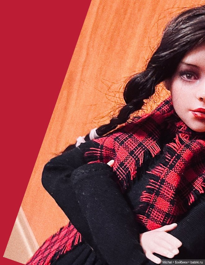 Еще Вэнсдей — ООАК и репейнт игровых кукол: Bratz (фото 7)