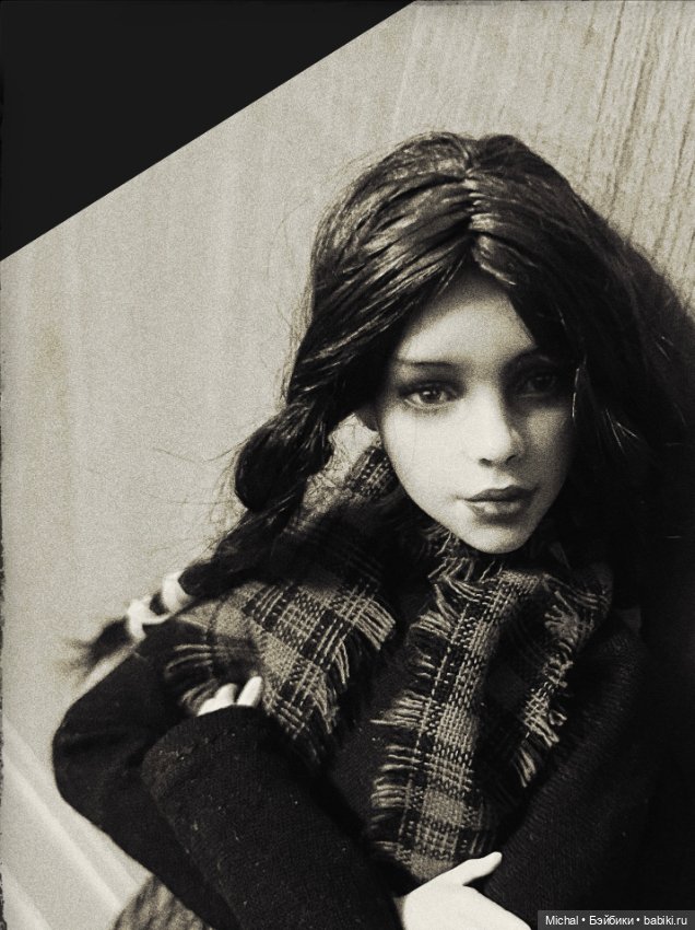 Еще Вэнсдей — ООАК и репейнт игровых кукол: Bratz (фото 3)